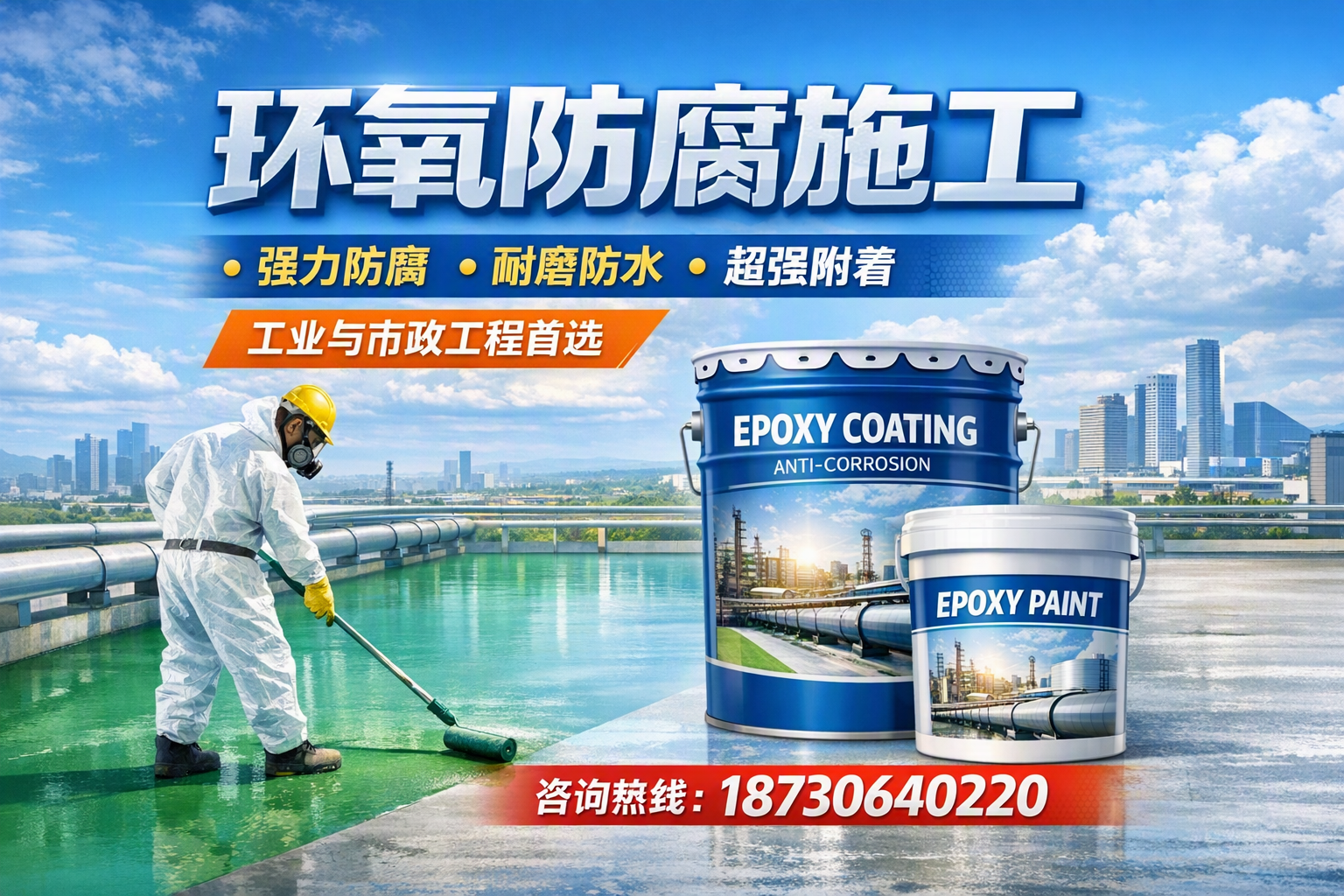 在 萍乡 进行环氧防腐施工的注意事项
