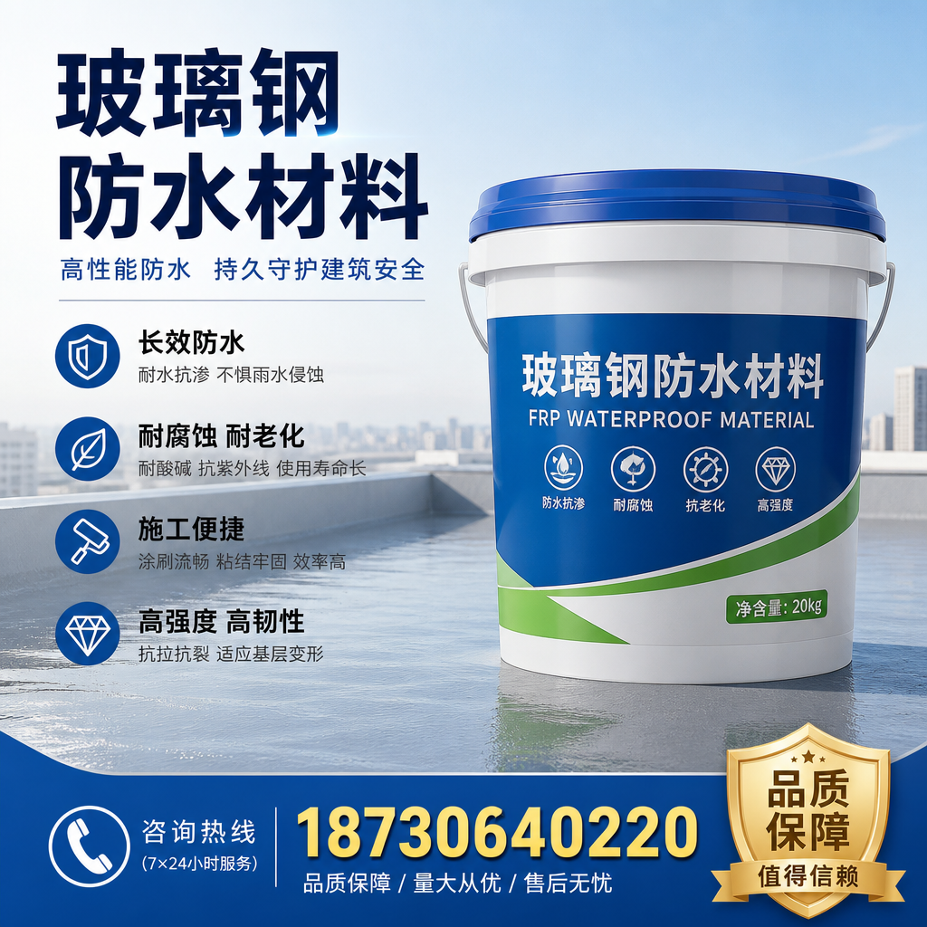专家解析：玻璃钢防水材料的市场前景分析在 萍乡