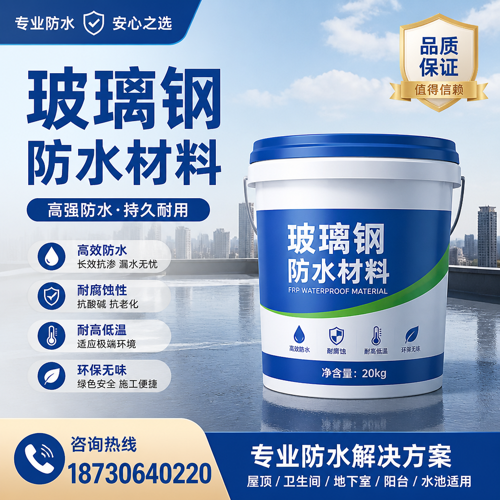 了解玻璃钢防水材料的市场趋势，萍乡 企业不可不知